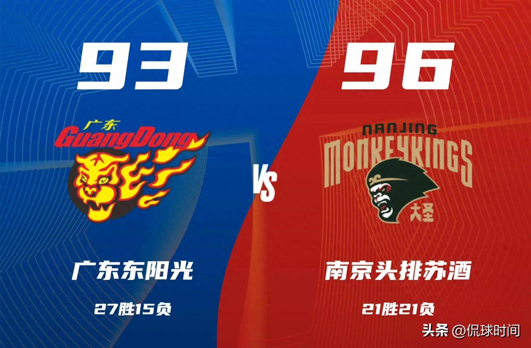 广东队在客场逆转取胜，实力有增